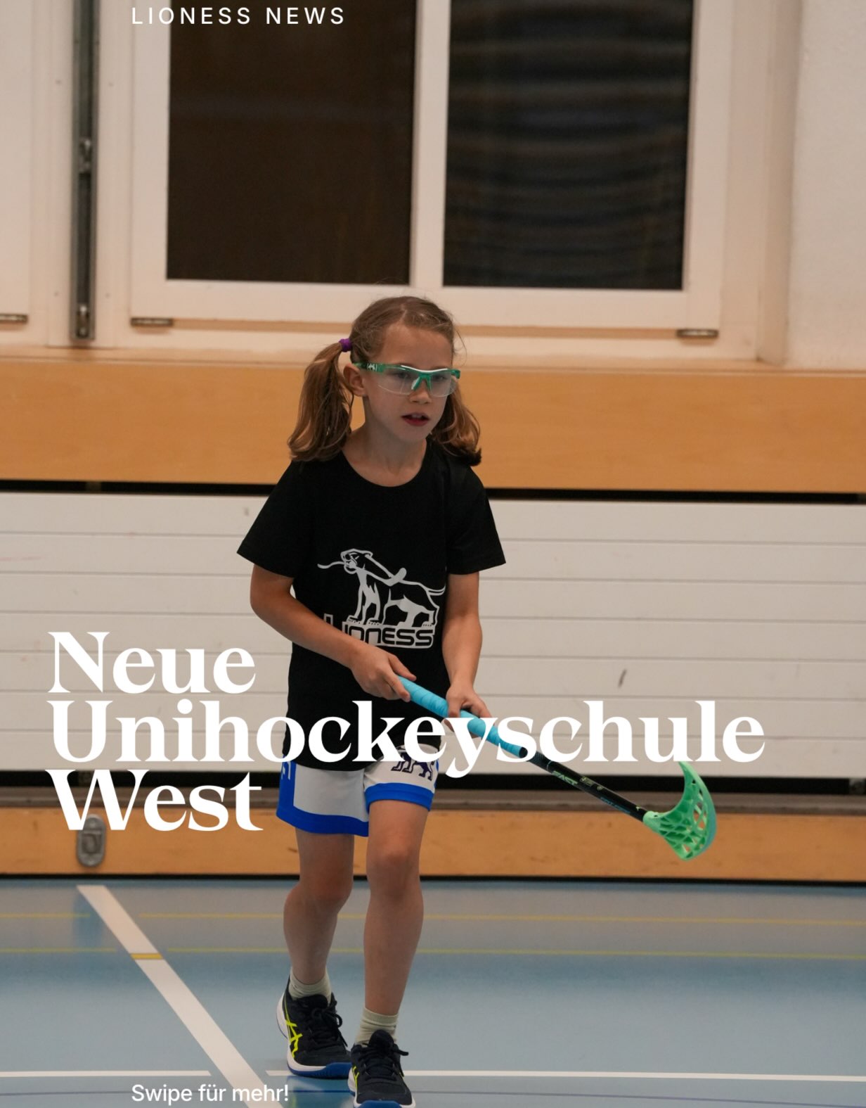 🏑💜 Noch Plätze frei! 💜🏑

Unsere Unihockeyschule West für Mädchen der Jahrgänge 2017-2019 hat noch freie Plätze!

📅 Jeden Dienstag
🕟 16.30 - 18.00 Uhr
📍 Nähe Bahnhof Binz

Keine Vorkenntnisse nötig - Spiel, Bewegung, Teamgeist und ganz viel Spass stehen im Mittelpunkt! 🏑 

👉 Jetzt unverbindlich über den Link in unserer Bio oder direkt hier zum Schnuppertraining anmelden: lioness.ch/probetraining

Wir freuen uns auf dich!💙🤍🦁
