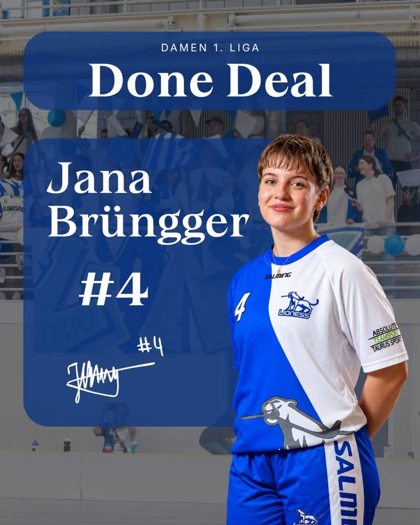 Damen 1. Liga
Jana Brüngger | Nr. 4

Damen 1. Liga
Florence Wälchli | Nr. 5

Damen 1. Liga
Stephanie Jucker | Nr. 6