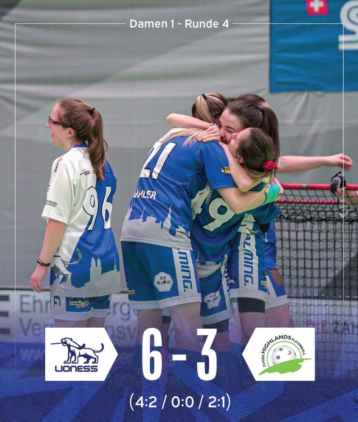 Damen 1 - Runde 6 - Floorball lioness Zurich
