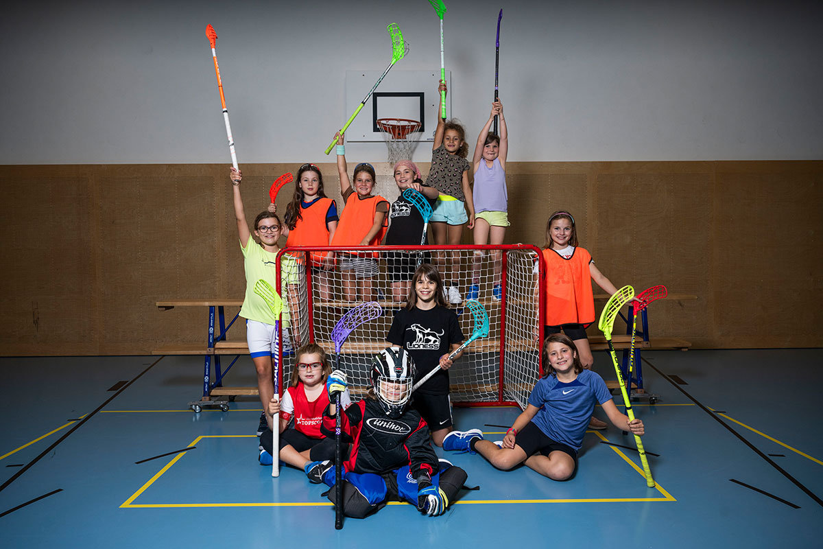 Team Unihockeyschule Nord, Foto: Urs Jaudas