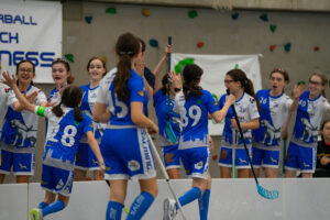 Unihockey in Zürich für Mädchen.